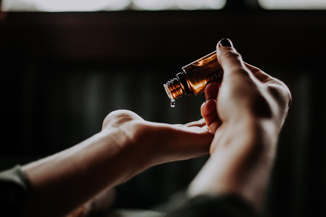Huile de massage CBD — rituel bien-être Green Express